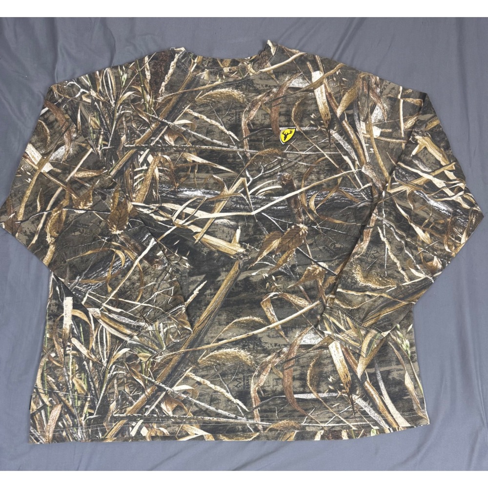 Scent Blocker Mens Realtree Max-5 Camo Long Sleeve Hunting Shirt 2XL CLTMS 2014